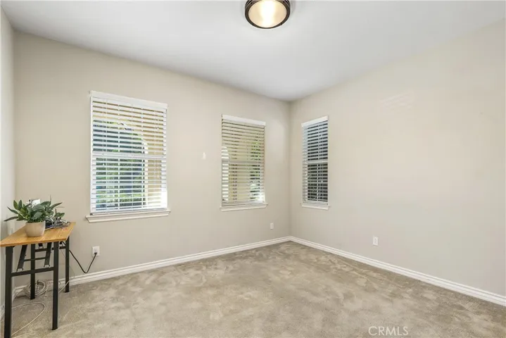 Main floor bedroom with its own bath