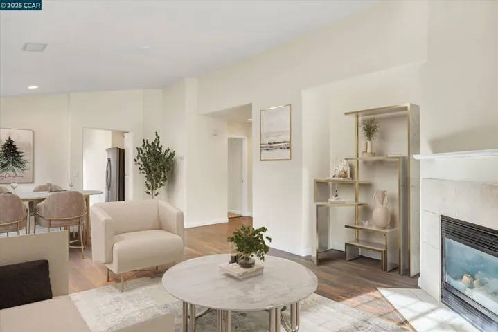 Living Room Virtually Staged