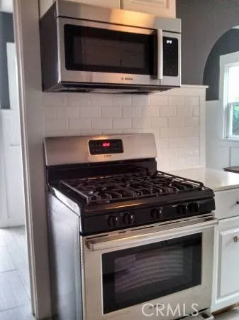 Stove and microwave