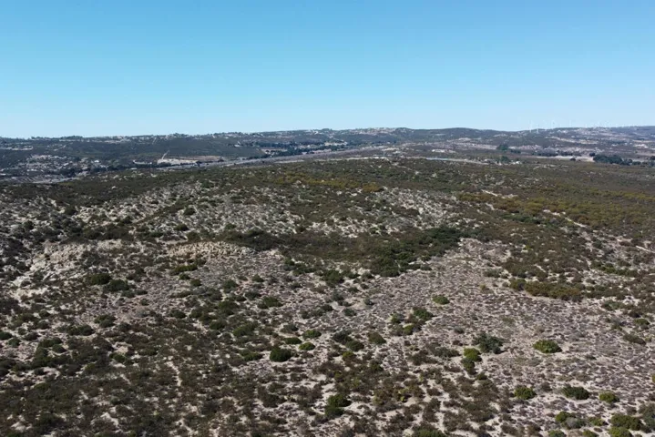Aerial toward freeway