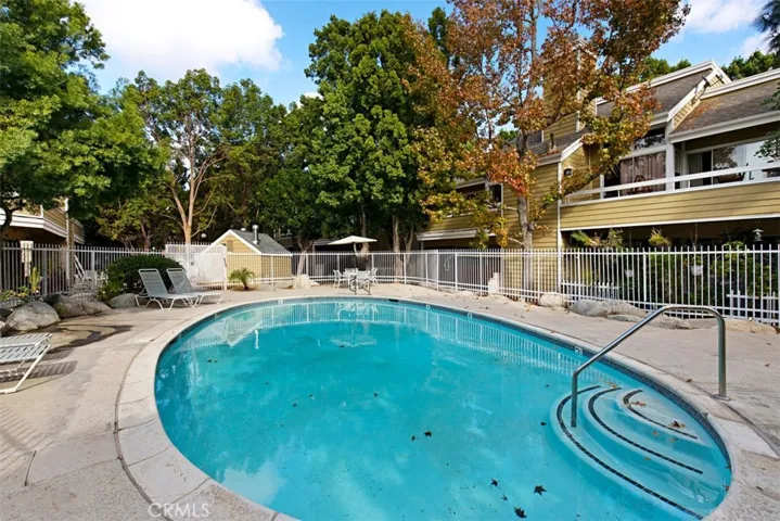 Community pool, steps away from unit!