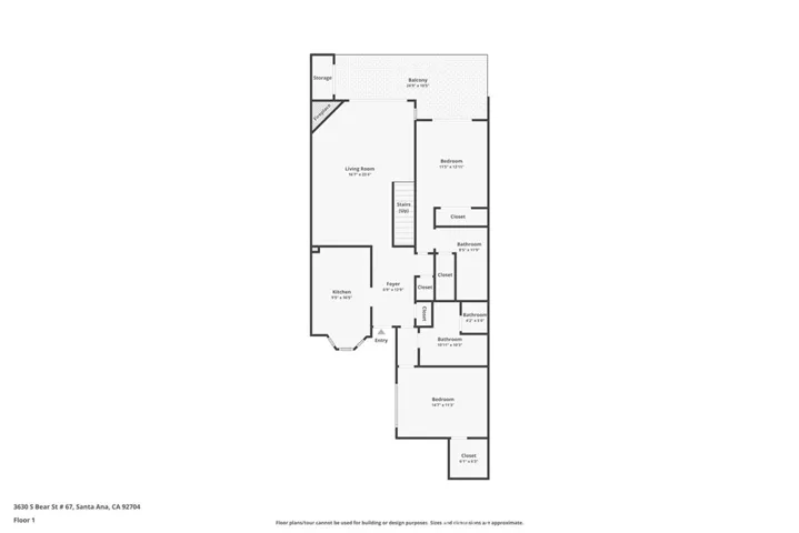 Floor 1 Floorplan