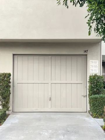 ONE CAR GARAGE AND ONE SPACE TO PARK ON DRIVEWAY