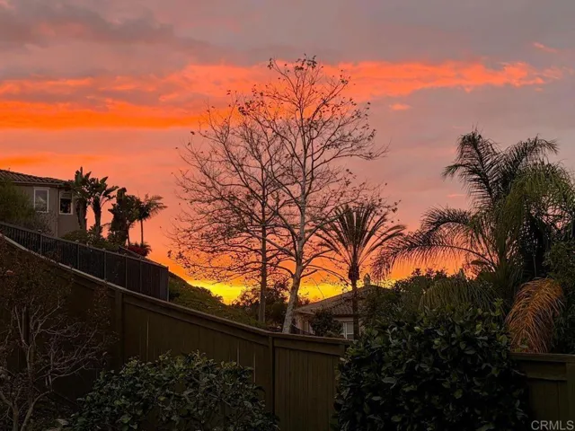 Westerly Sunset views from Patio