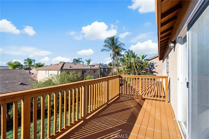 Deck off Master Bedroom
