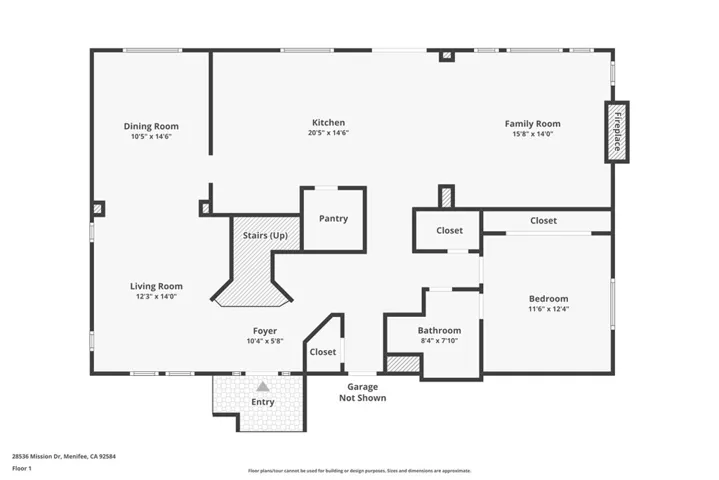Downstairs Floorplan