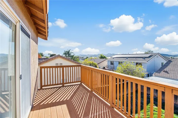 Deck off Master Bedroom