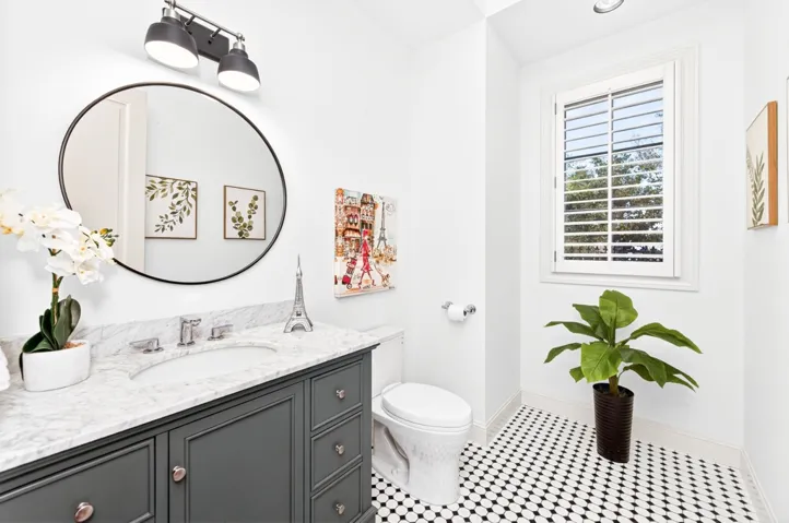 Main Level Half Bathroom