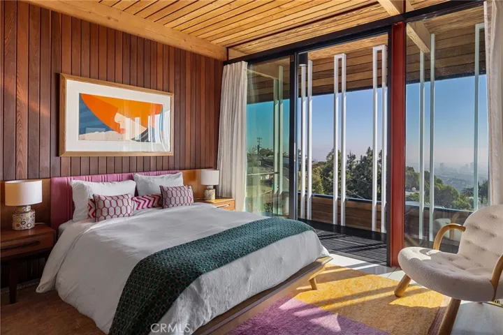 Bedroom one balcony view