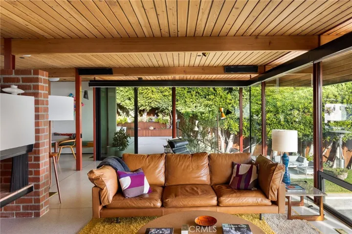 View to outdoor terrace