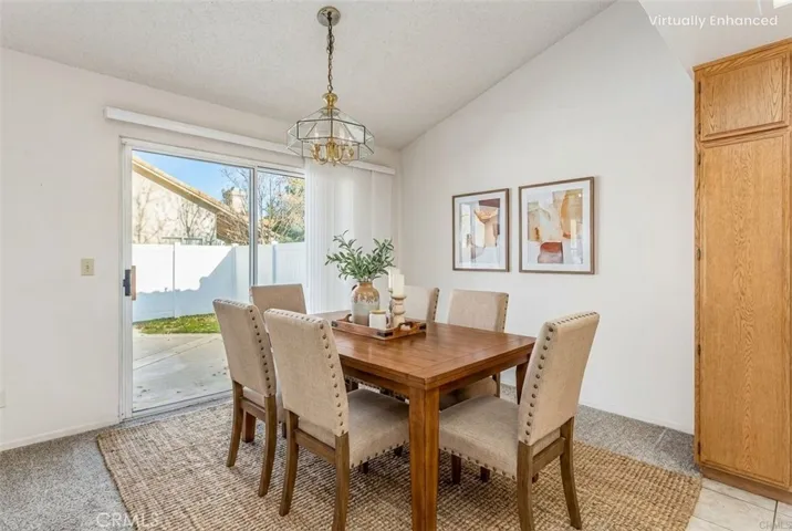 Dining Room Staged