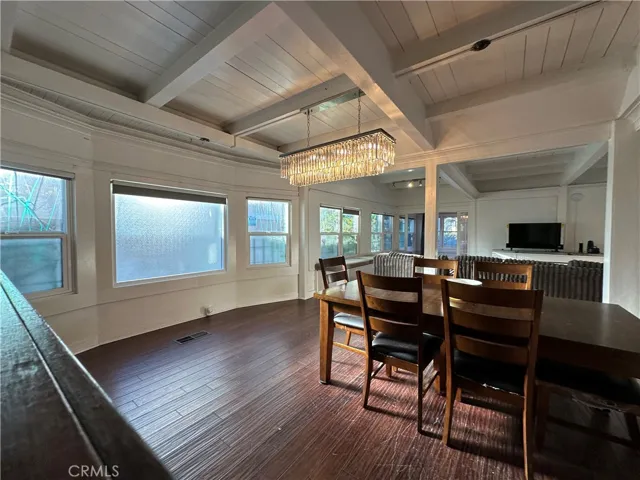 Movement from fireplace through great oom space