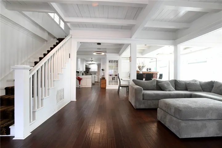 Interior flow — entry sequence into main living areas
