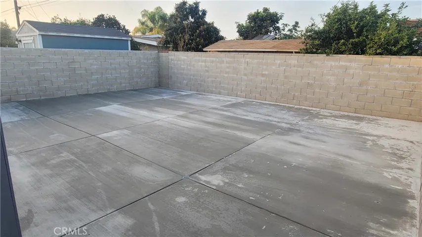 Enclosed Backyard Patio