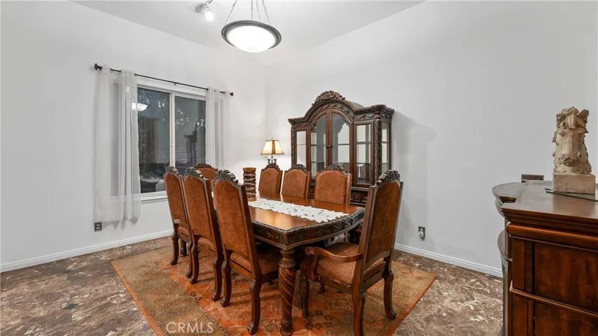 Spacious formal dining room