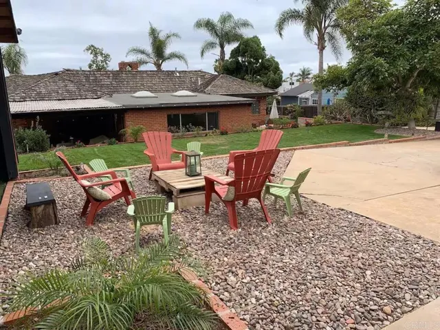 Back Yard Seating Area