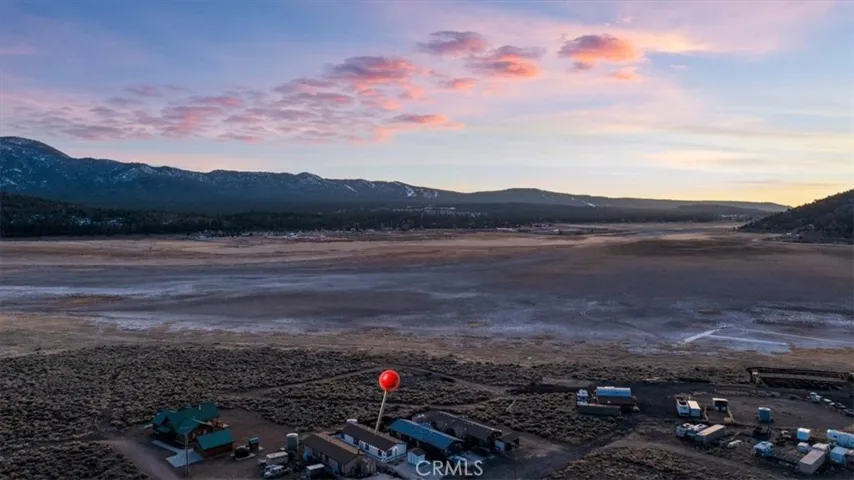 Aerial view of the home