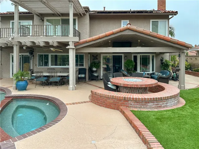Lovely patio.