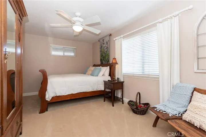 Another comfortable secondary bedroom...