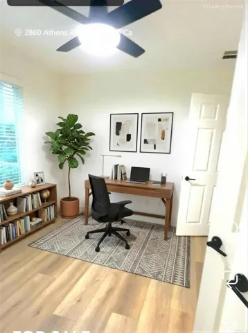 1st floor bedrm/Office/Game rm