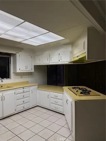 View from dining room to the kitchen