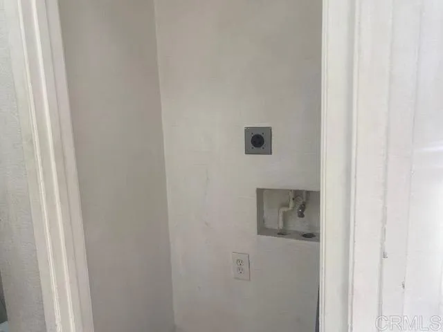 Laundry closet
