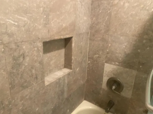 upgraded shower