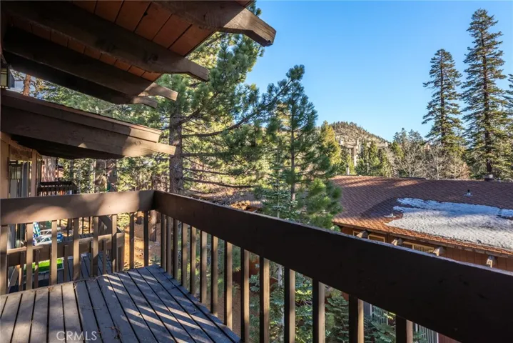 Balcony for grilling and relaxing