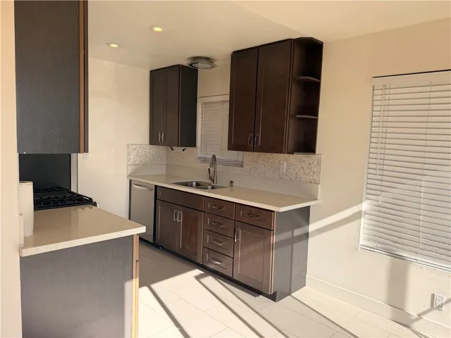 Upgraded kitchen.