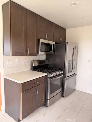 Upgraded kitchen. Fridge is included.