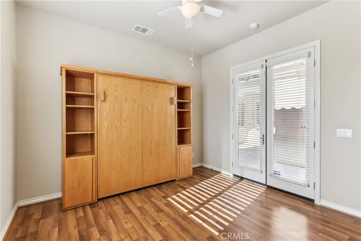 Murphy Bed in Casita