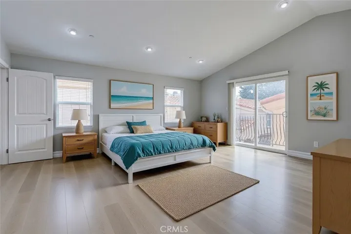 Primary bedroom - virtually staged