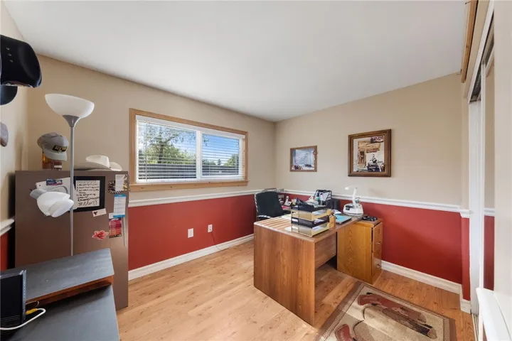 guest bedroom currently used as an office