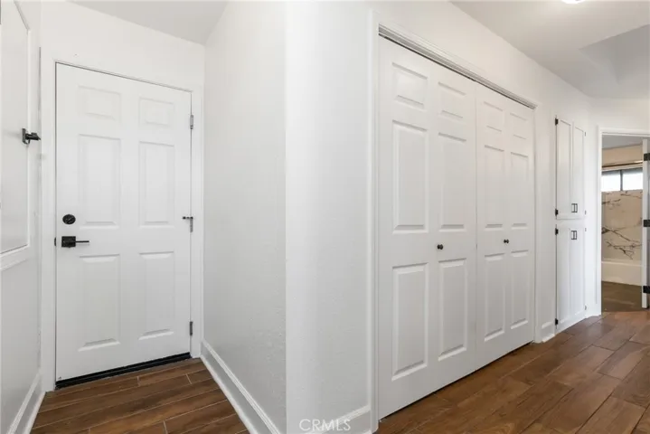 The middle floor gives you access to the attached 2 car garage.