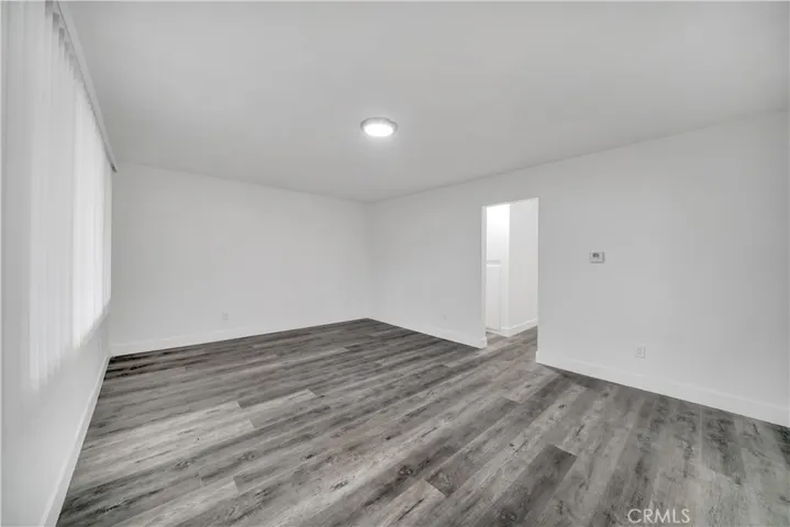 Recessed lighting in family room.