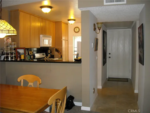 Front door entry from inside