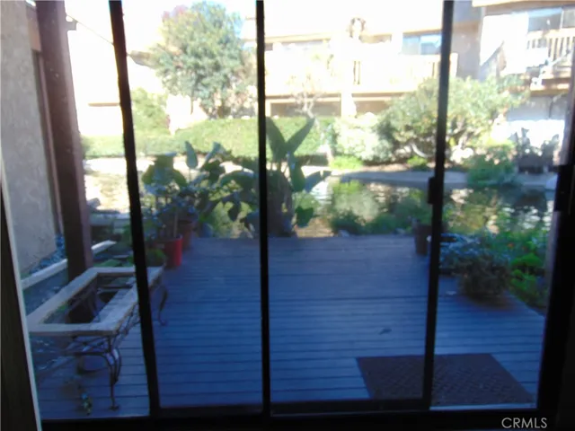 Patio off living room adds so much dimension and natural beauty to this unit. Waterways lend privacy and beauty