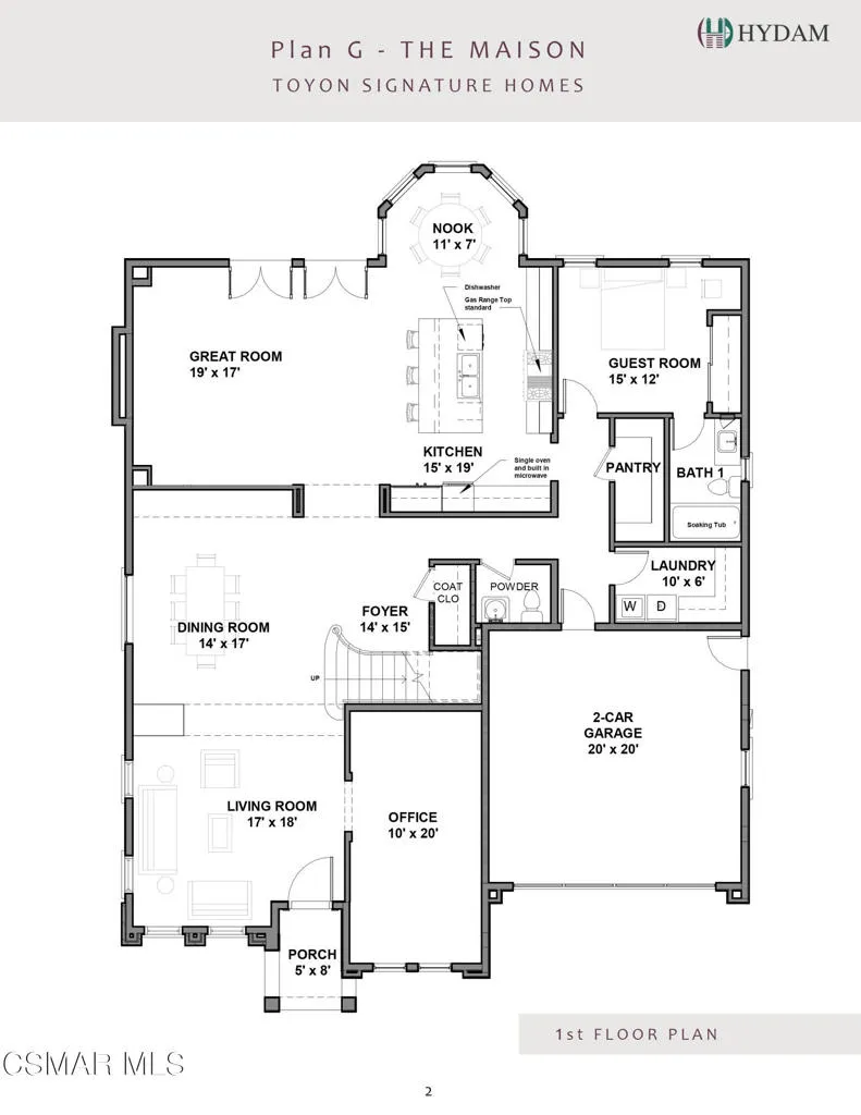 Plan G First Floor