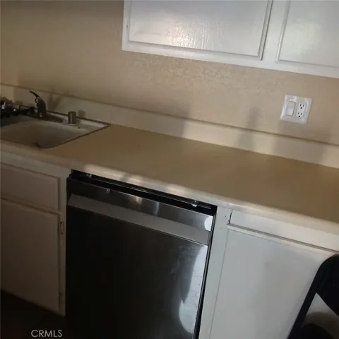 Kitchen with Stainless Steel Dishwasher