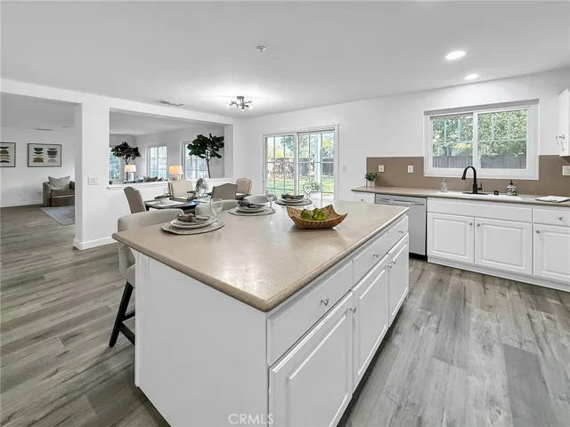 Inviting space for casual dining and entertaining.