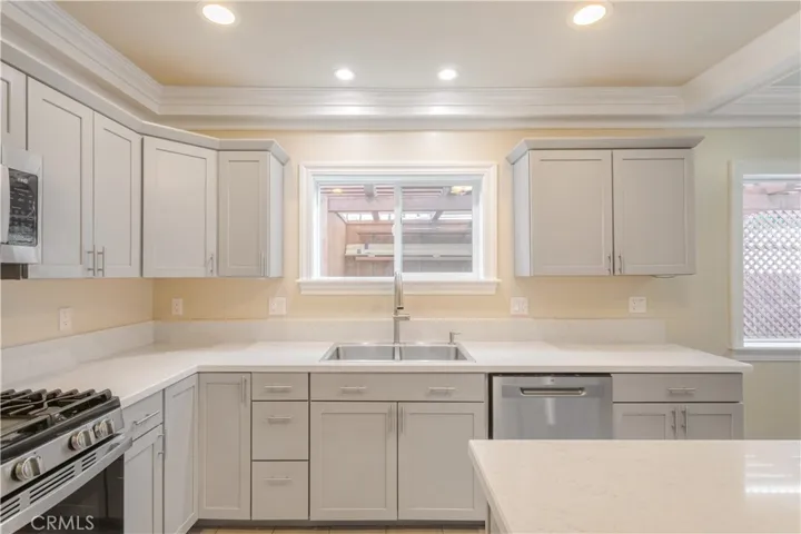 Main floor kitchen