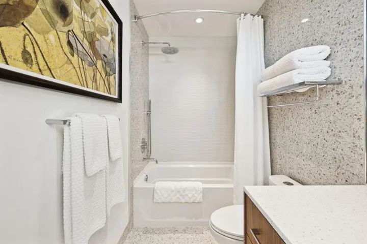 Guest suite bathroom