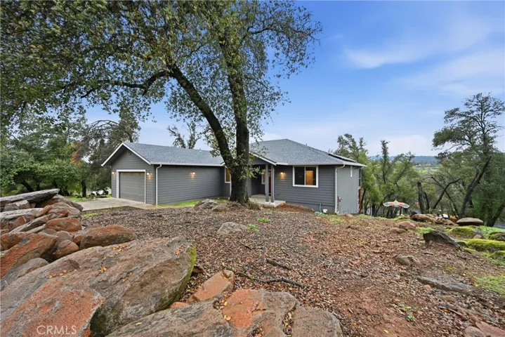 Set away from street on quiet cul-de-sac.