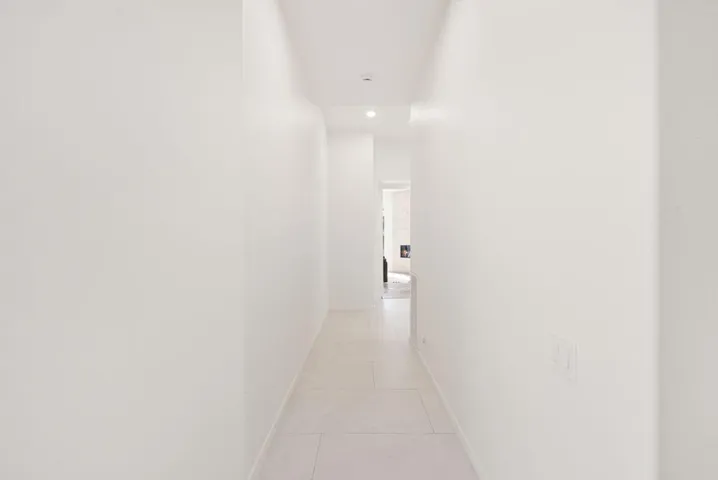 Hall to garage
