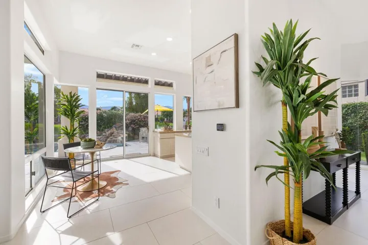 Kitchen nook view