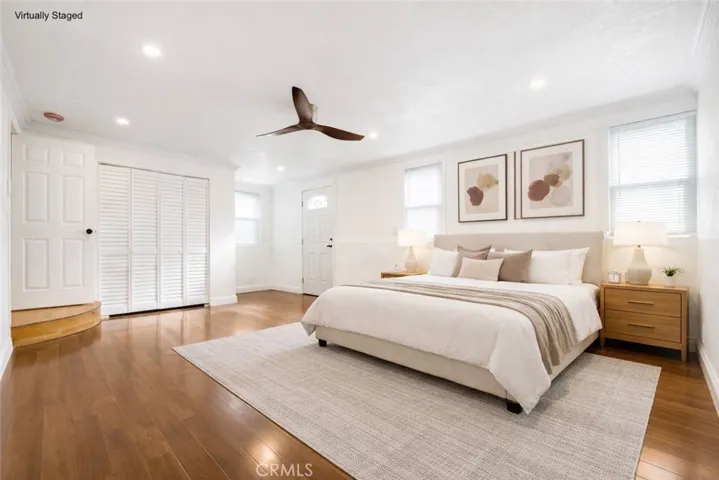 Primary Bedroom Virtually Staged