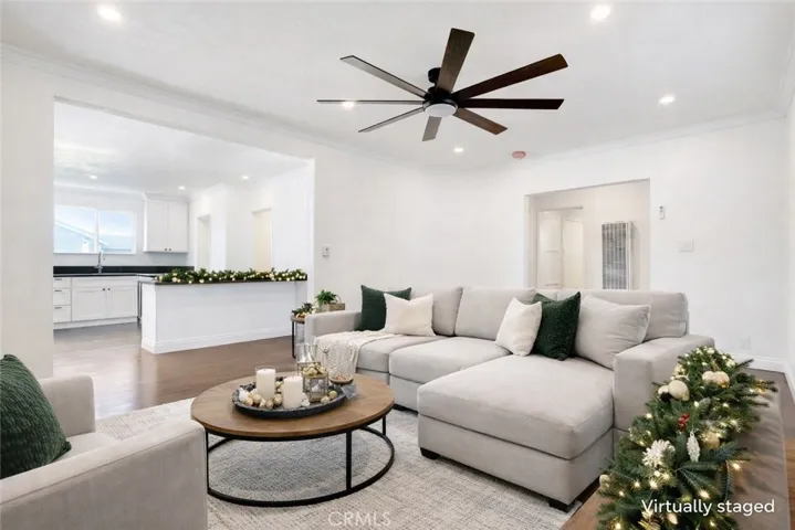 Living/ Dining Room -Virtually Staged