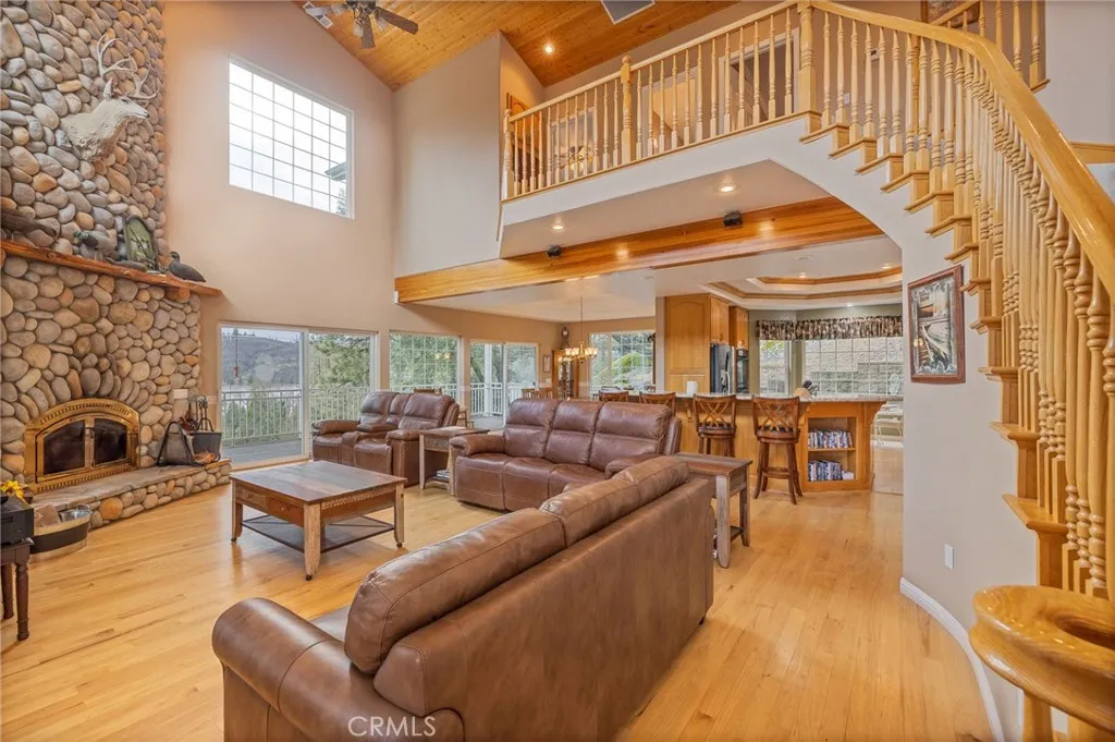 living room fireplace