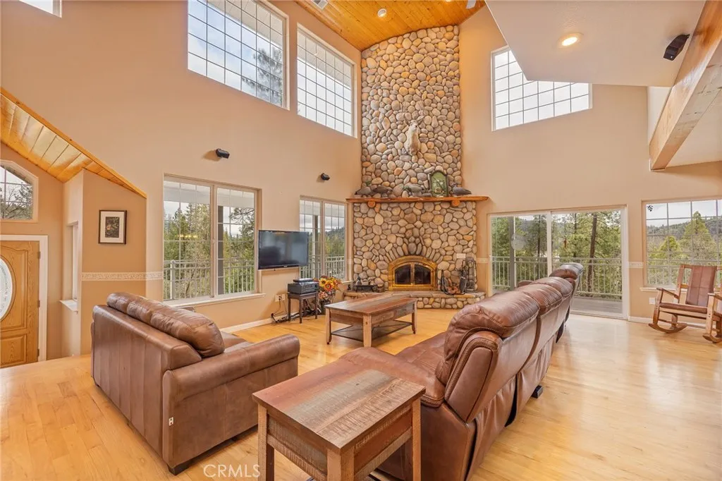living room fireplace