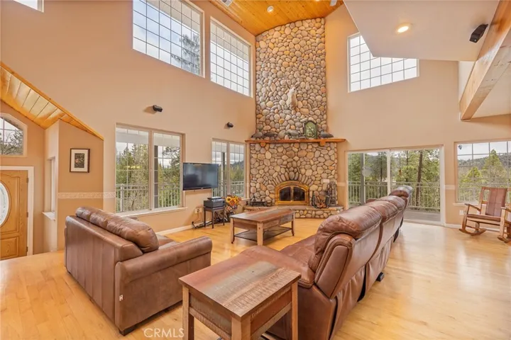 living room fireplace